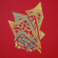 Isa Slivance, Gravure/Linogravure - Scope VI Rouge